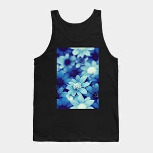 Beautiful Blue Flowers, for all those who love nature #90 Tank Top